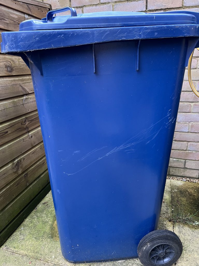 Christmas bins