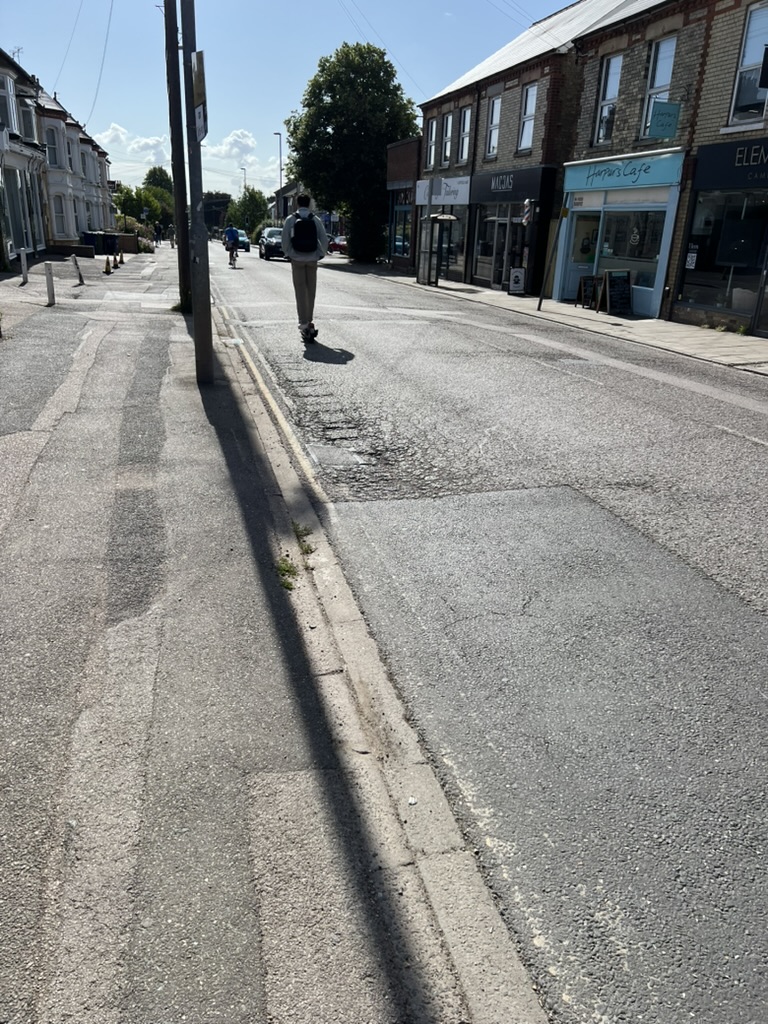 Cherry Hinton Road resurfacing